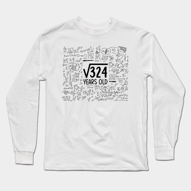 18 years old Long Sleeve T-Shirt by Digital-Zoo